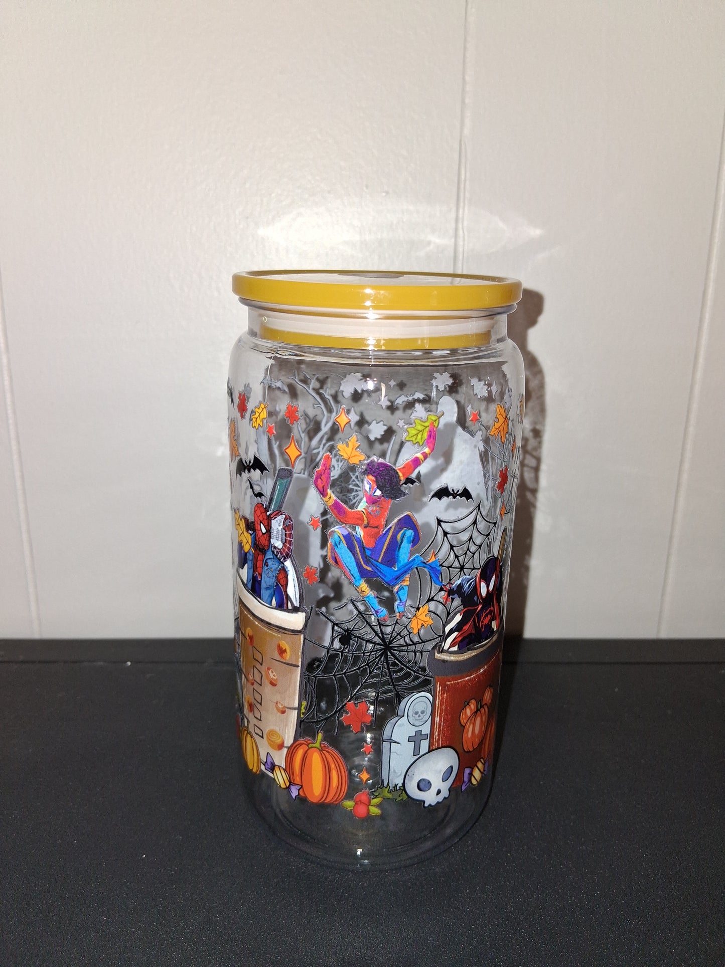 Superhero Halloween cup