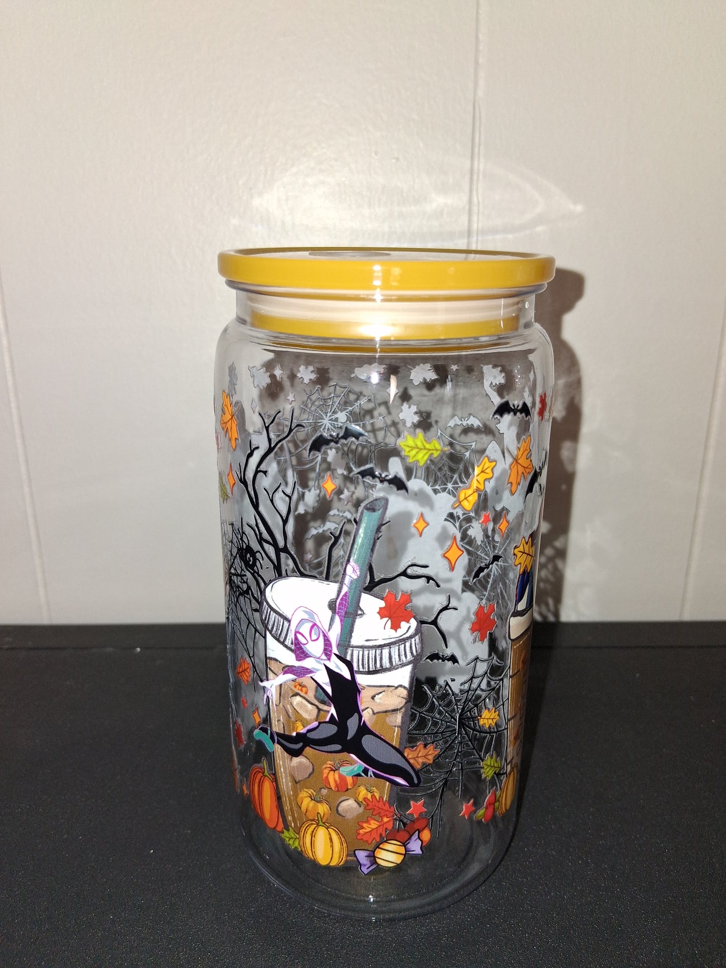 Superhero Halloween cup
